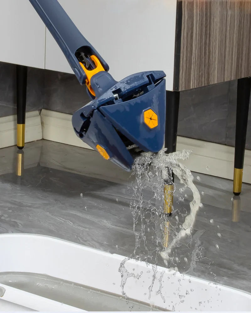 FlexiMop® 360° – Mopa Triangular Giratoria para una Limpieza Total y Sin Esfuerzo
