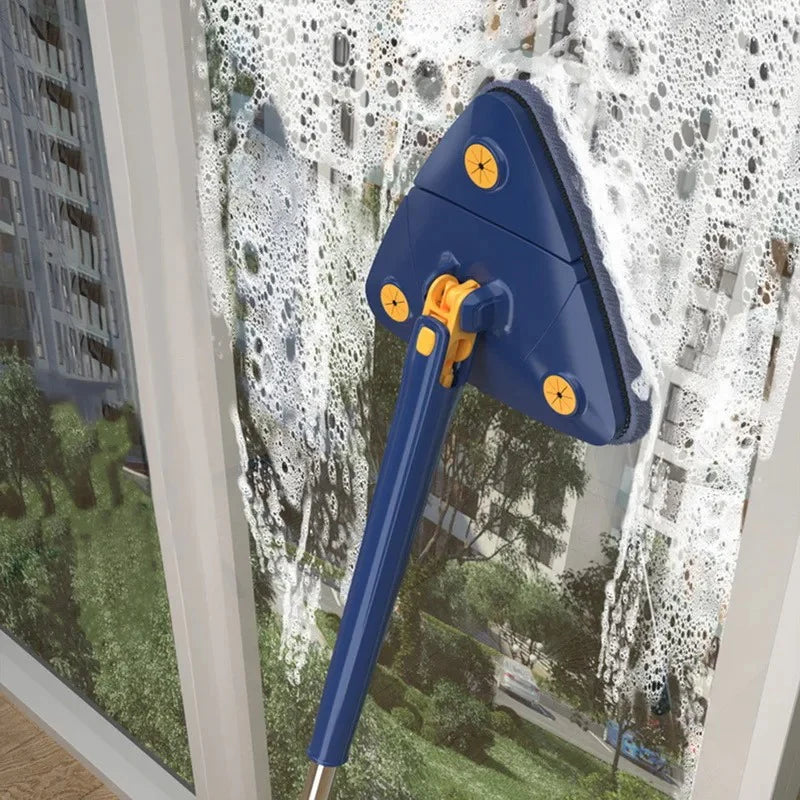 FlexiMop® 360° – Mopa Triangular Giratoria para una Limpieza Total y Sin Esfuerzo