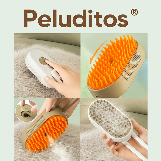 Cepillo a vapor para mascotas