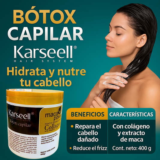 Capiluxe®-Botox Capilar ✨lujo y brillo para el cabello.