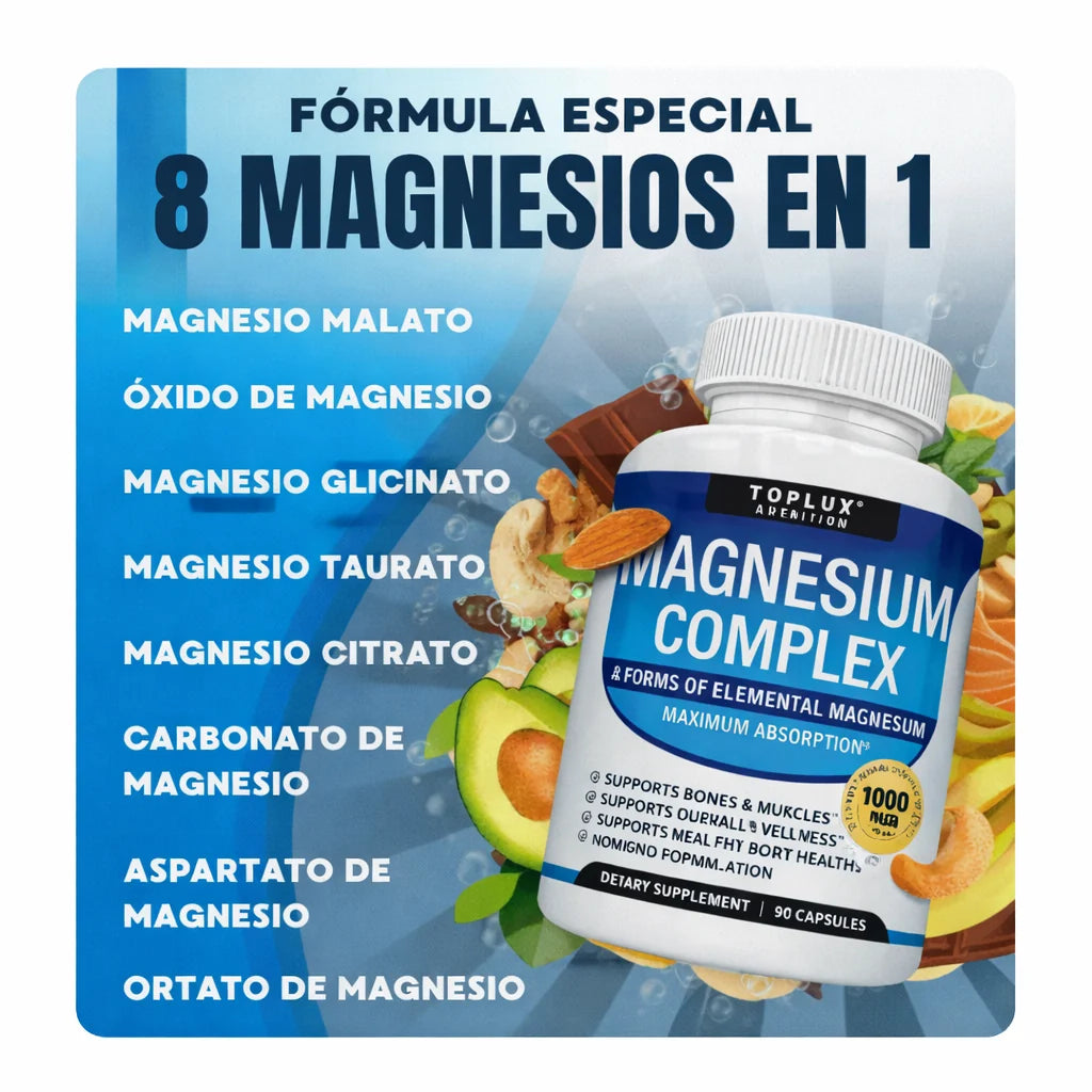 MAGNESIO COMPLEX ORIGINAL  8 en 1