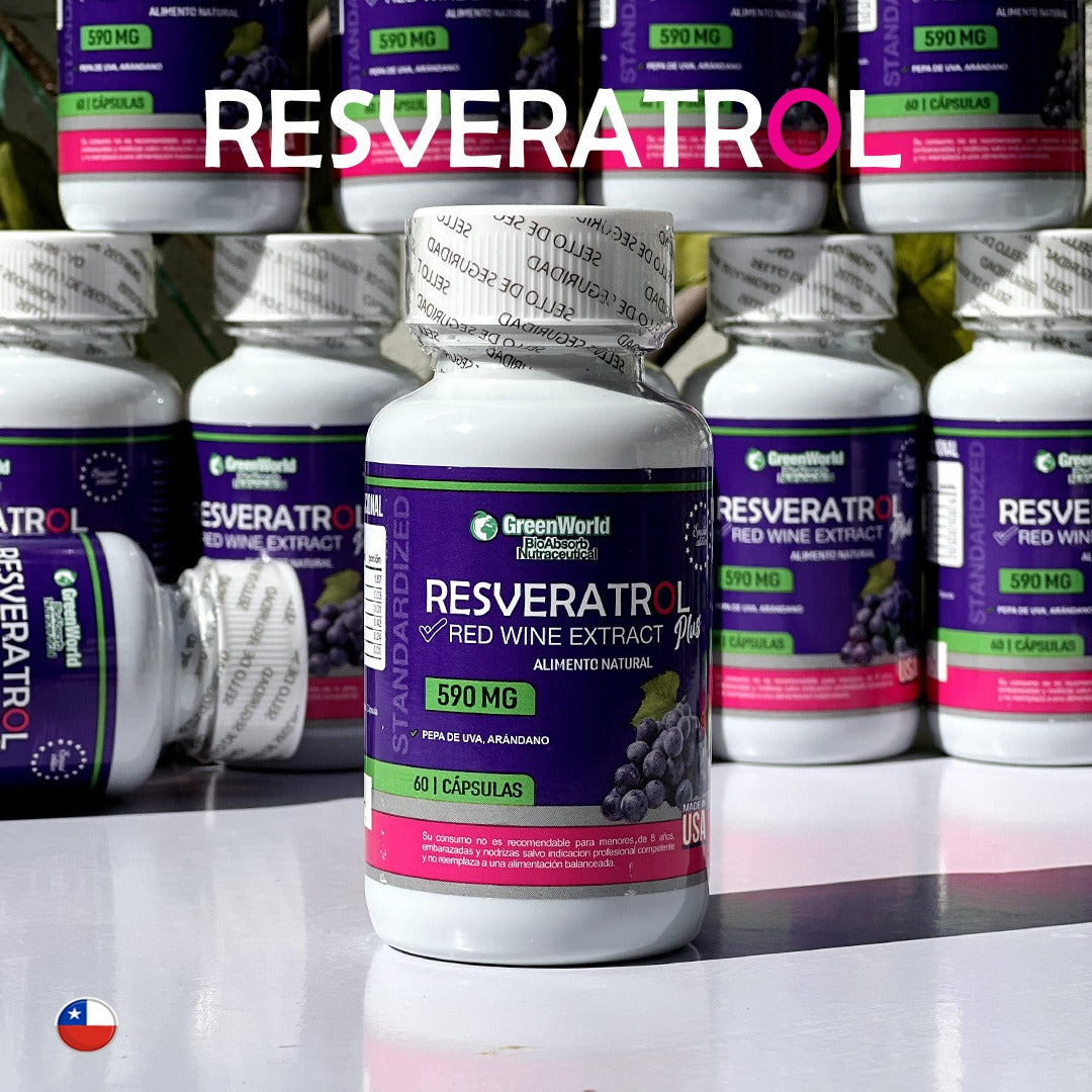 Fortalece tu Cuerpo y Mente con Resveratrol 💪✨ + Envío Gratis